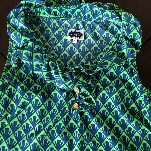 Mud Pie Whitney Sleeveless Ruffle Dress - Picture 4 of 9